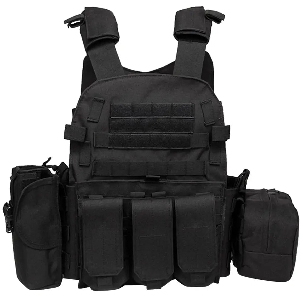 Nylon Tactical Vest Body Armor Hunting Carrier Airsoft Accessories Men Combat MOLLE Camo Military Army Vest Outdoor CS Hunting Black Nylon-Tactical-Vest-Body-Armor-Hunting-Carrier-Airsoft-Accessories-Men-Combat-MOLLE-Camo-Military-Army-Vest-Outdoor-CS-Hunting-Ocean-Wave-118261521 Ocean Wave