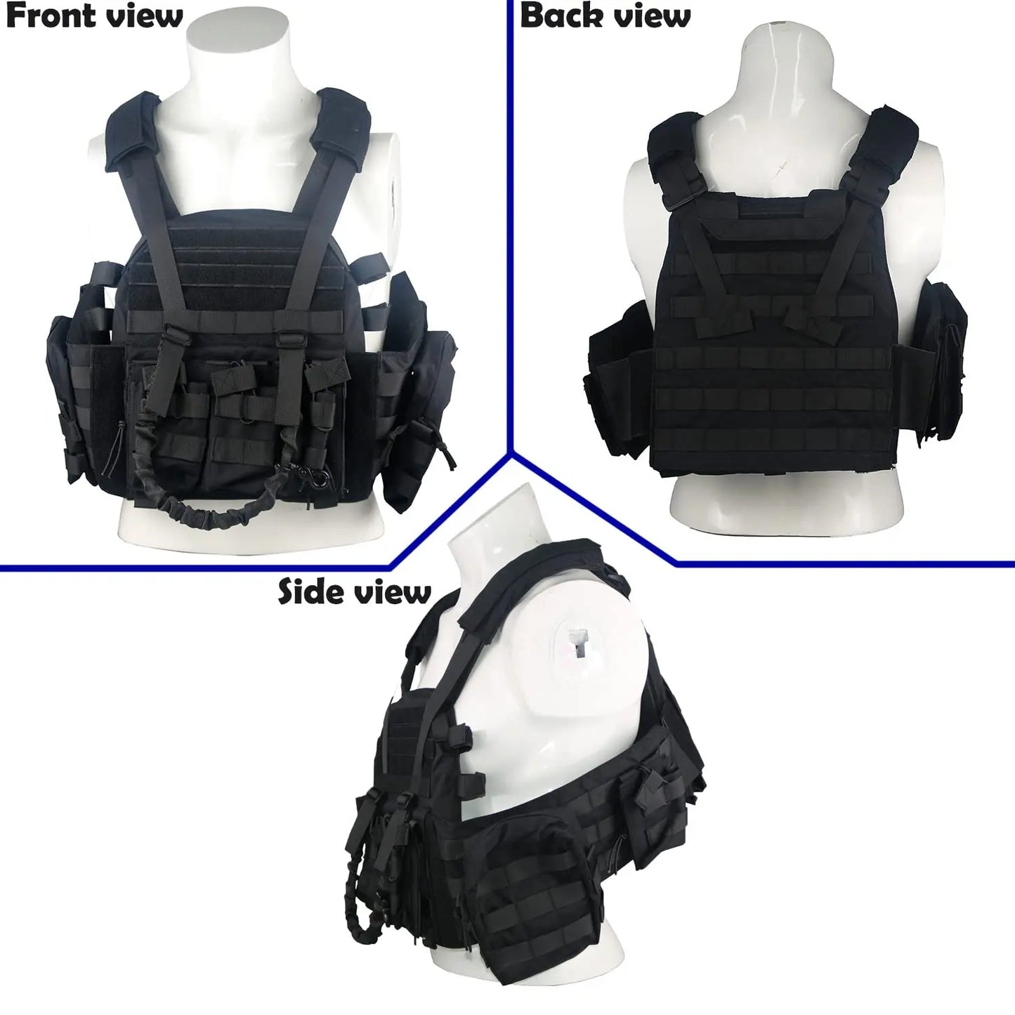 Tactical Vest Adjustable: The Ultimate Guide S-XXL-Black-Tactical-Molle-Vest-for-Men-Adjustable-_-Versatile-Ocean-Wave-118277919 Ocean Wave