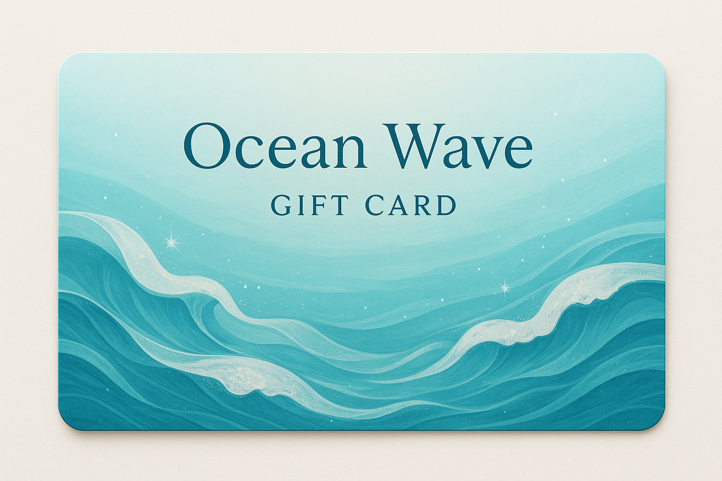Ocean Wave Gift Card