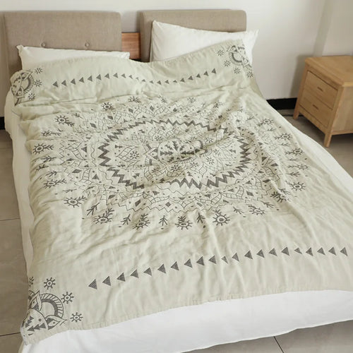 Summer Cotton Blanket Mandala Bohemia Style