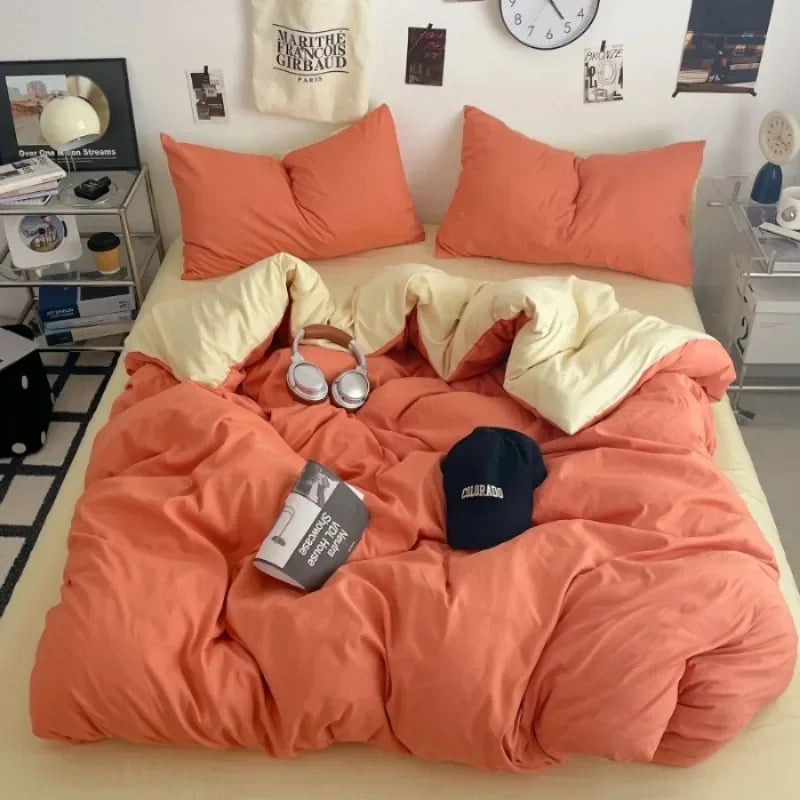 simple double-spell four-piece bedding