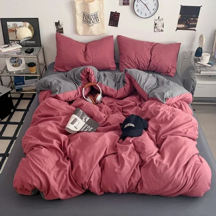 simple double-spell four-piece bedding