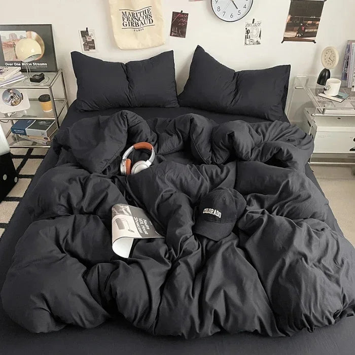 simple double-spell four-piece bedding