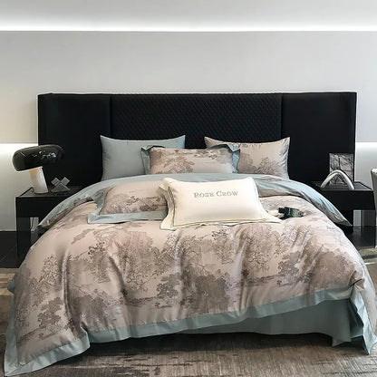 Luxurious 1000TC Egyptian Cotton Bedding Set