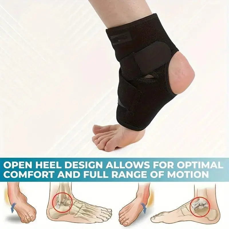 Adjustable Ankle Brace Breathable & Comfortable Elastic Ankle Support Sleeve Running Basketball Volleyball Foot Tendon Support S11eb4cd6b6334057a65819bf6ed1bbd75 Ocean Wave