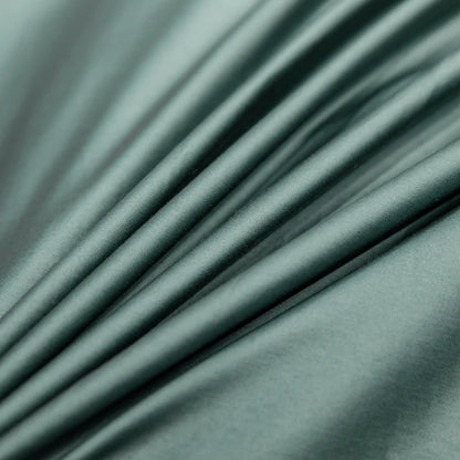 Close-up of Green fabric with folds