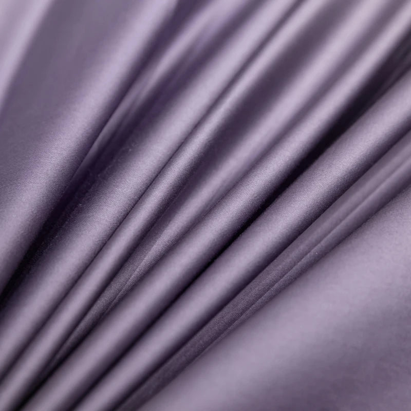 Close-up of purple fabric with folds