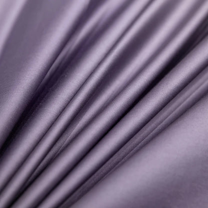 Close-up of purple fabric with folds