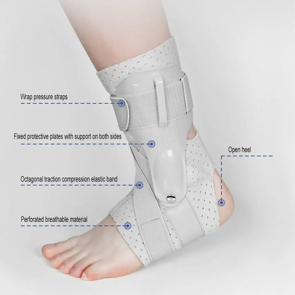 AOLIKES 1PCS Ankle Brace for Sprained Ankle, Ankle Support Brace with Side Stabilizers for Men & Women, Ankle Splint Stabilizer S8482f42981914713b125e5f042511b94R Ocean Wave