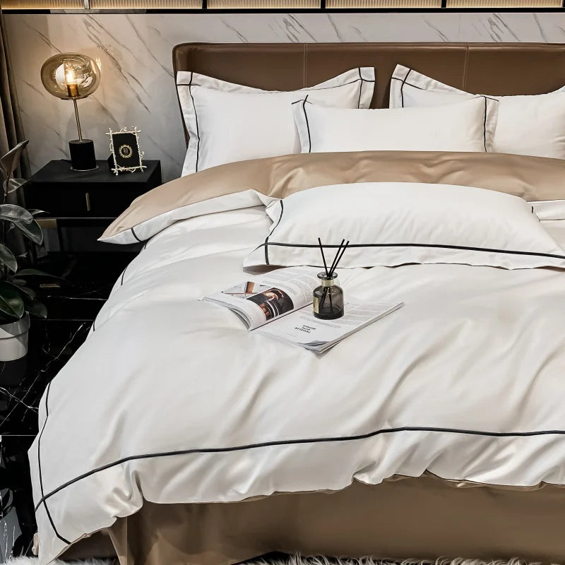 Ivory &cream bedding