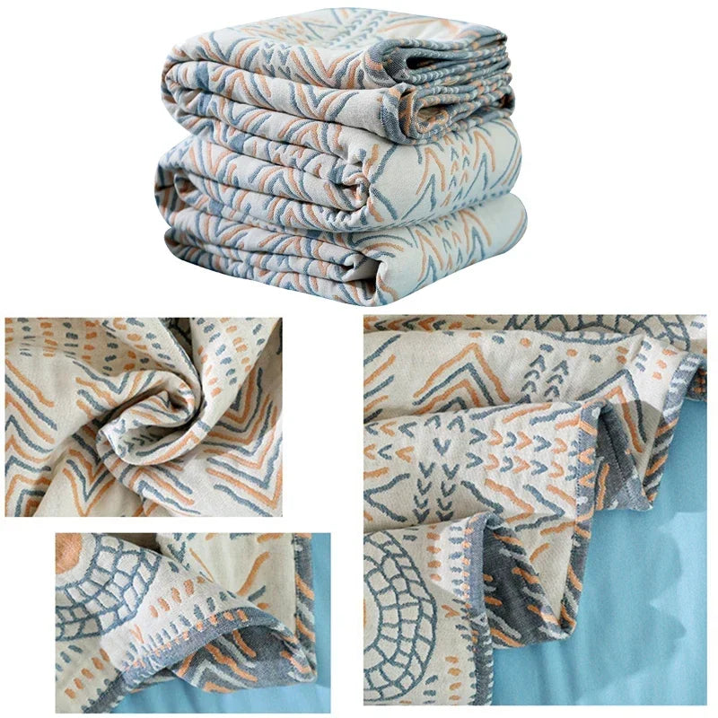 Bohemia Style Cotton Summer Blanket