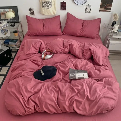 simple double-spell four-piece bedding
