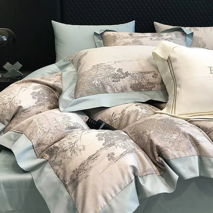 Luxurious 1000TC Egyptian Cotton Bedding Set