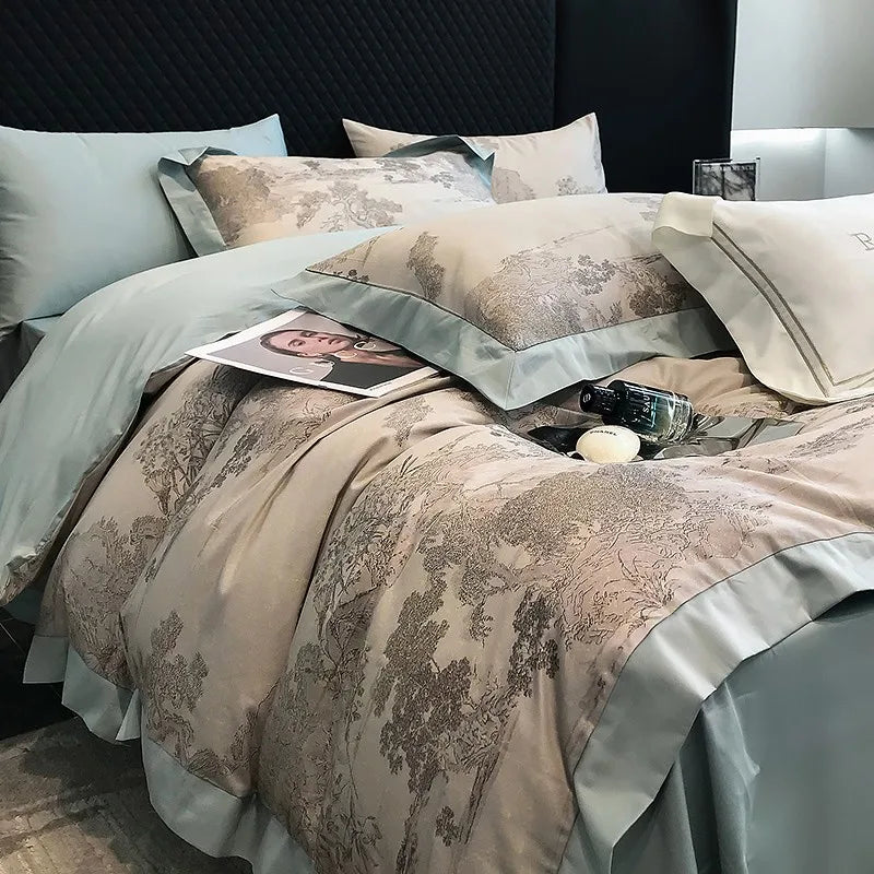 Luxurious 1000TC Egyptian Cotton Bedding Set