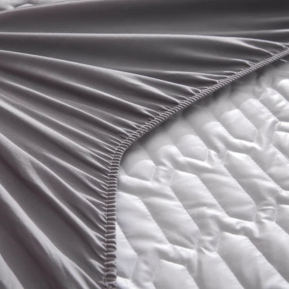Waterproof Mattress Protector 300 TC - Thickened Anti-Bacterial Fitted Bed Cover