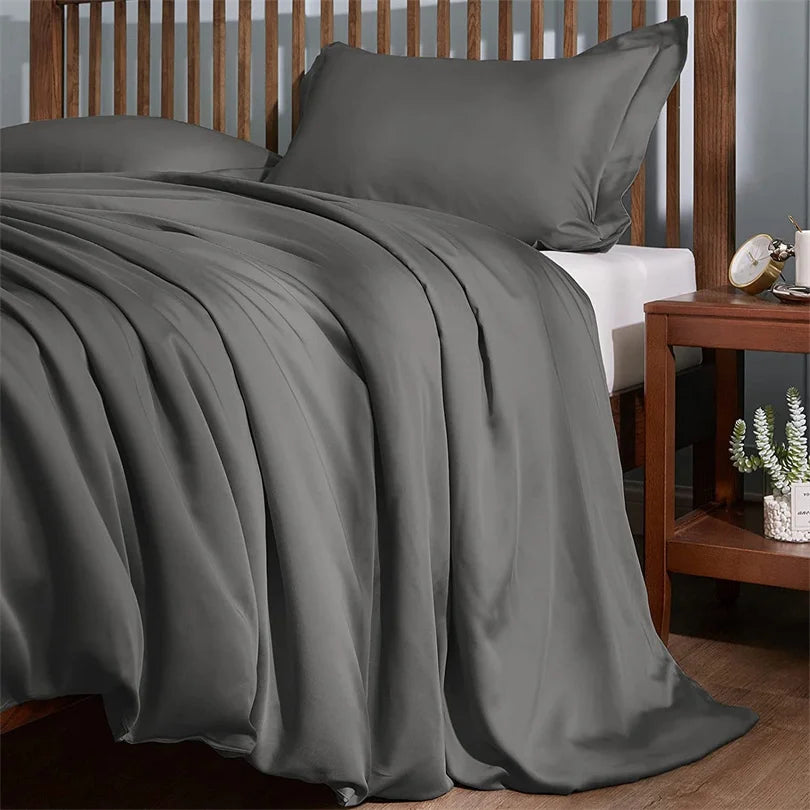 600TC Organic Bamboo Bed Linen - Silky Smooth Finish