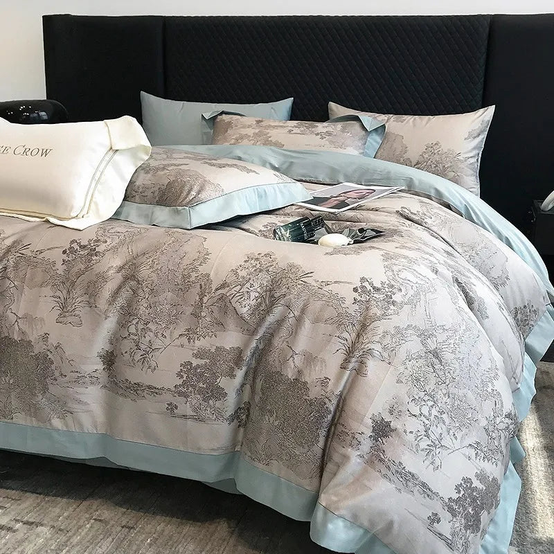 Luxurious 1000TC Egyptian Cotton Bedding Set