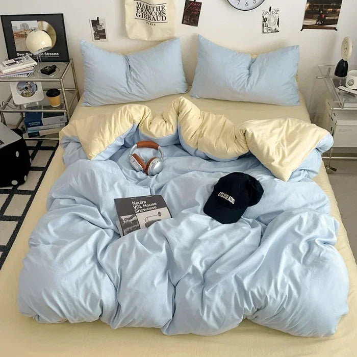 simple double-spell four-piece bedding