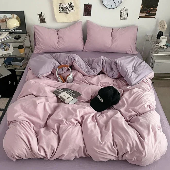 simple double-spell four-piece bedding