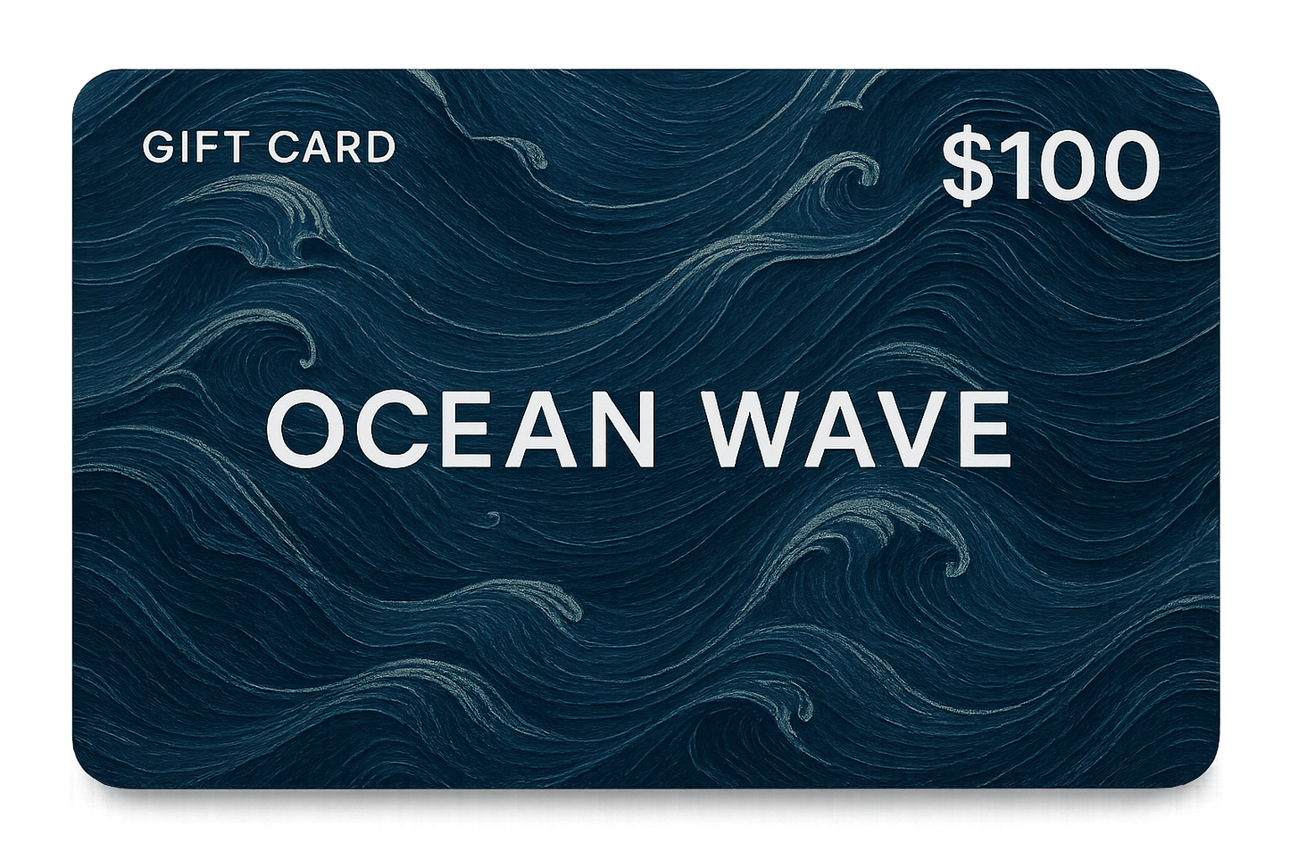 Ocean Wave $100 Gift Card