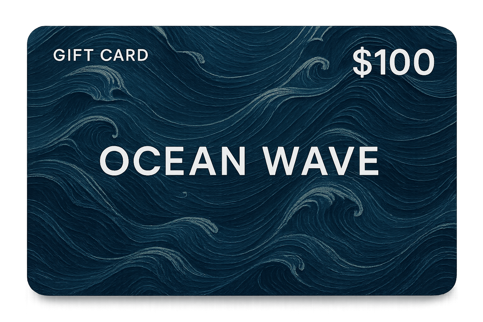 Ocean Wave $100 Gift Card