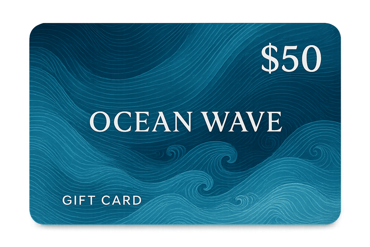 Ocean Wave $50 Gift Card