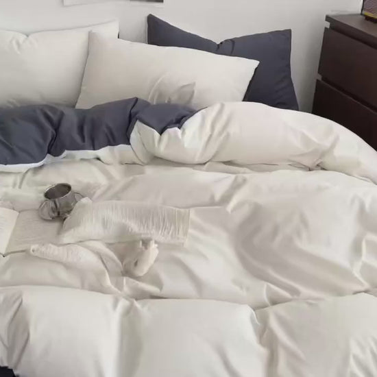 Solid Color Bedding Set 