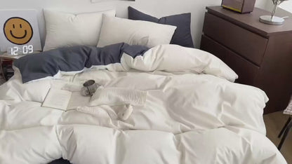 Solid Color Bedding Set 