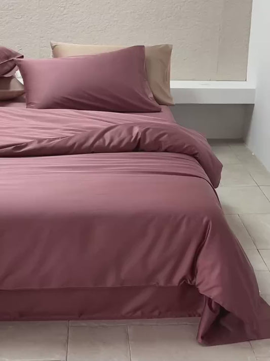 Lyocell Bedding Set – Silky Smooth Duvet Cover & Sheet Set