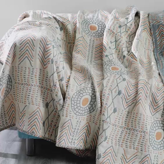 Bohemia Style Cotton Summer Blanket