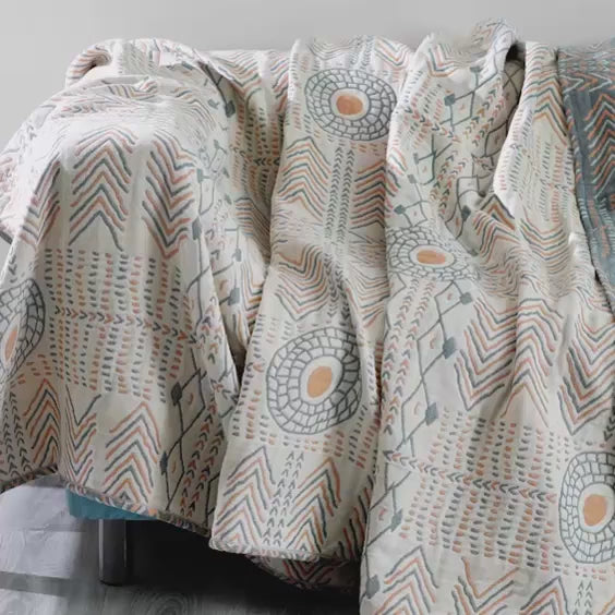 Bohemia Style Cotton Summer Blanket