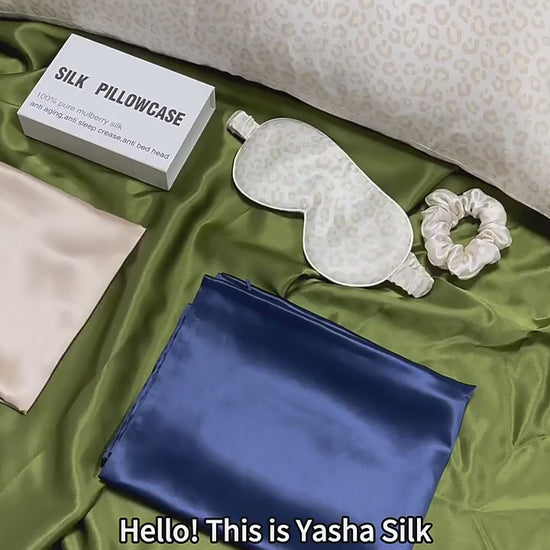 Mulberry Silk Pillowcase with Hidden Zipper - 100% Natural Silk