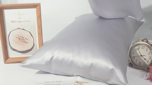 22 Momme 6A Grade Mulberry Silk Pillowcase with Hidden Zipper