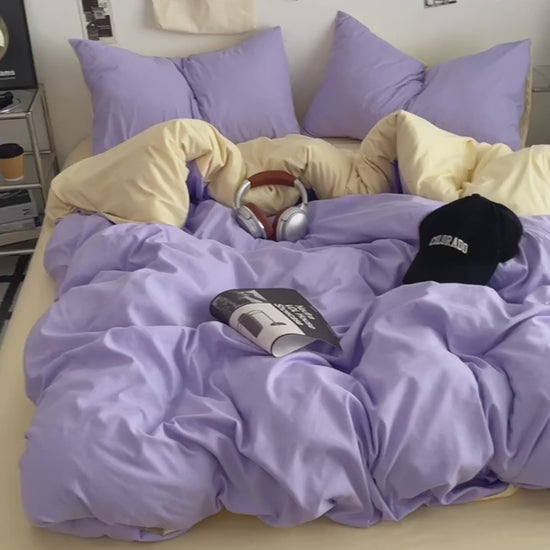 simple double-spell four-piece bedding