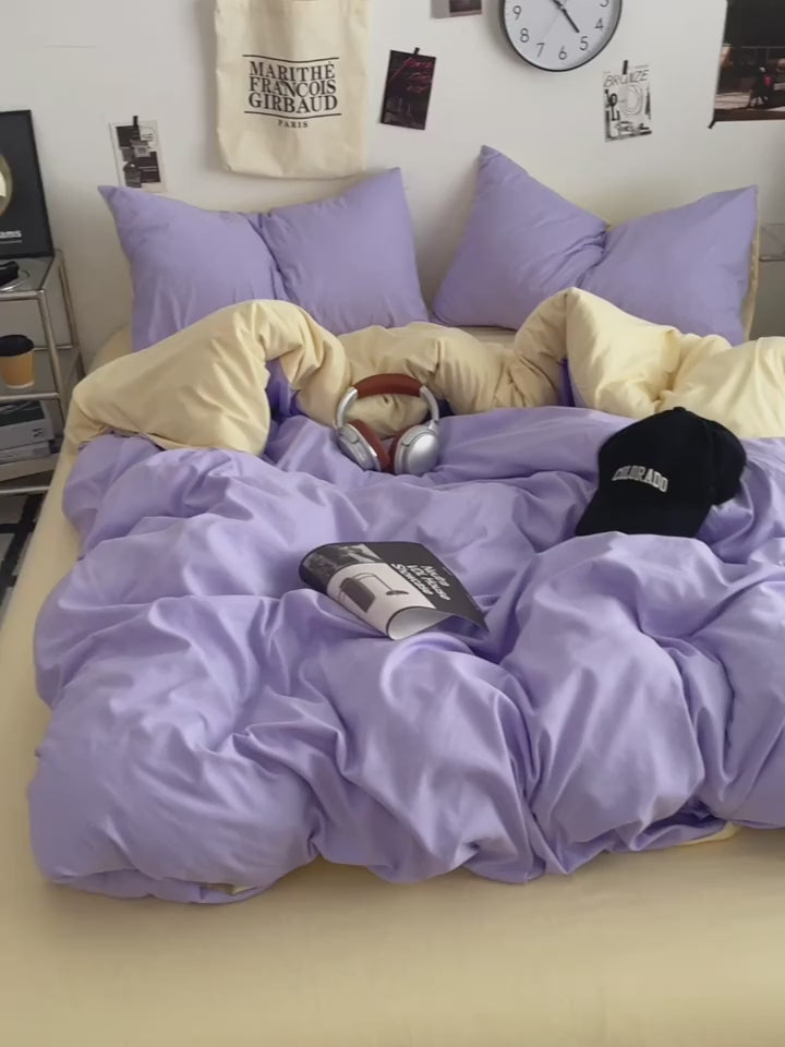 simple double-spell four-piece bedding